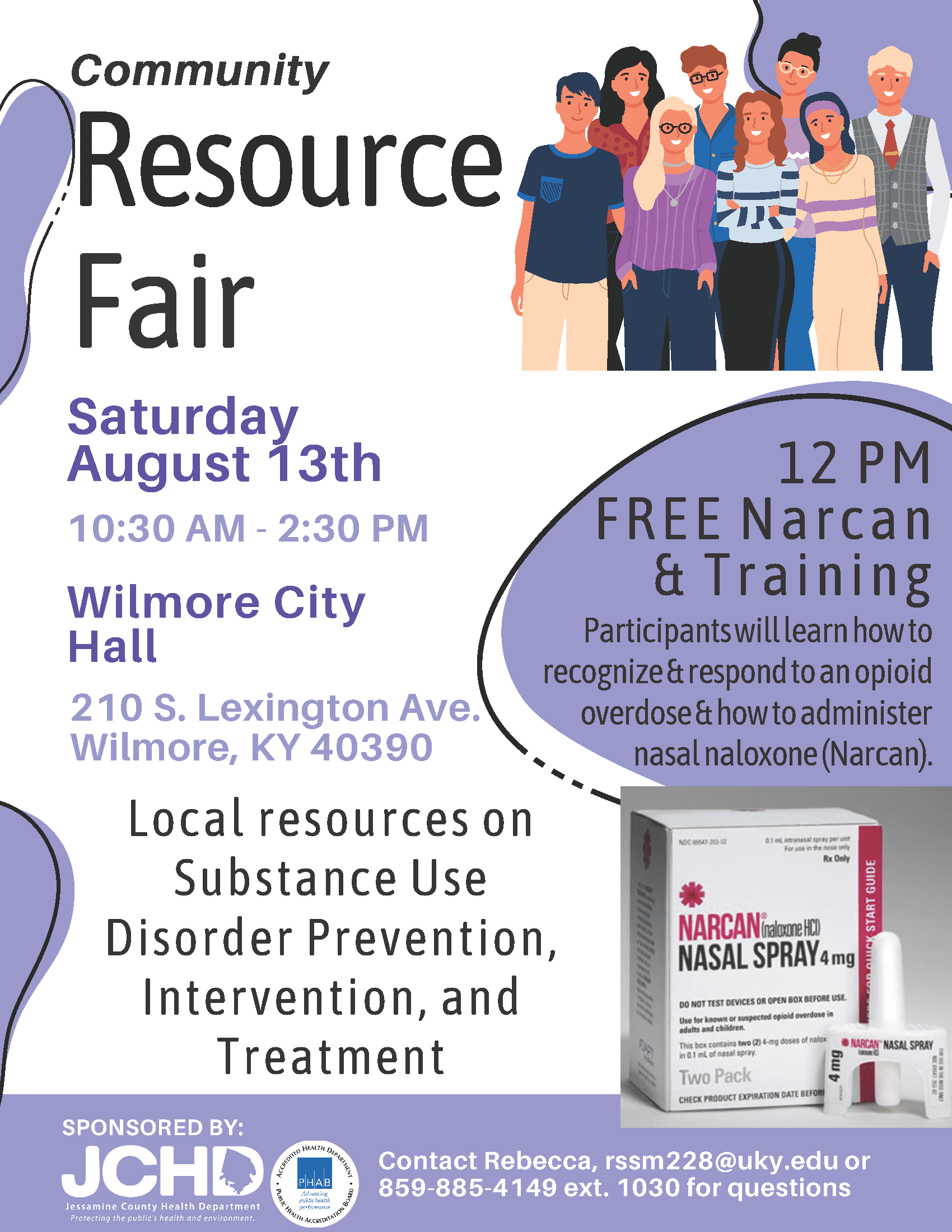 Community Resource Fair @ Wilmore City Hall